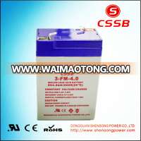 AGM sealed rechargeable lead acid battery