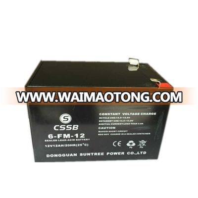 UPS 12V12AH rechargeable battery for