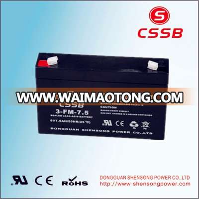 price of used ups Lead acid battery charger 6V7.5AH