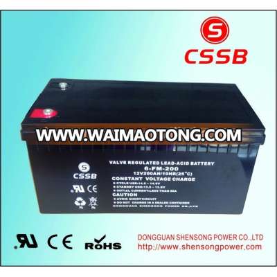 UPS battery for large ups system 12V200 with best price