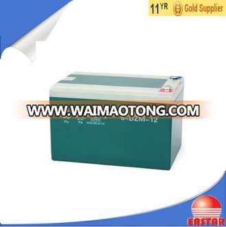 12v 12 Ah lead acid battery deep cycle 6-dzm-12 battery