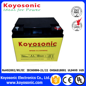 5-Year Warranty Solar Energy Storage Battery Solar Battery Price 12V